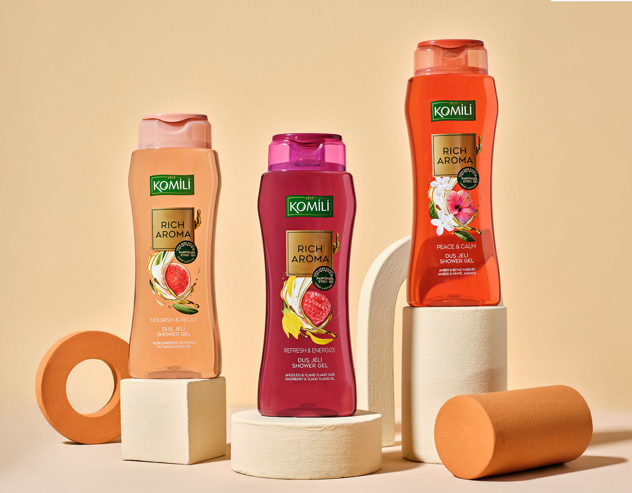Komili's Premium Shower Gels
