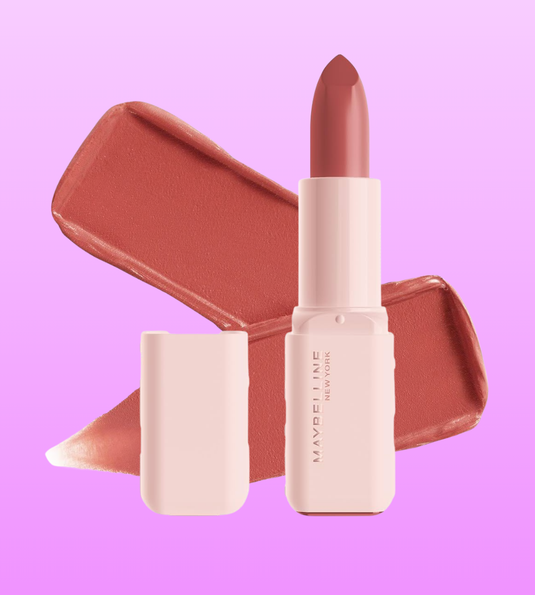 Maybelline New York lipstick campaign visual with ADIN.AI
