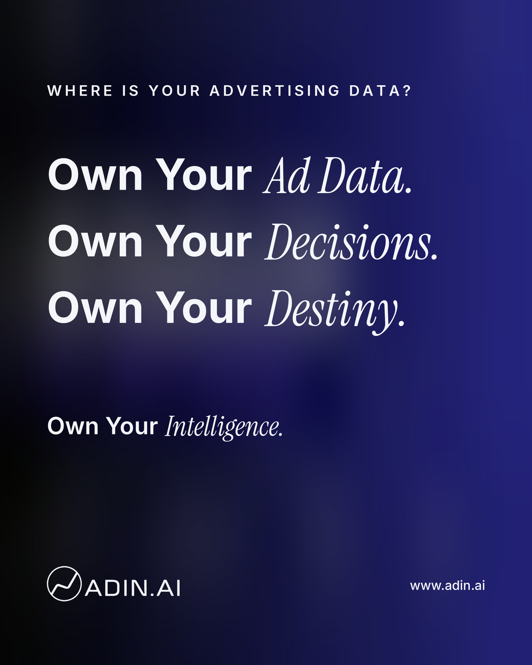 Where Is Your Advertising Data? — ADIN.AI