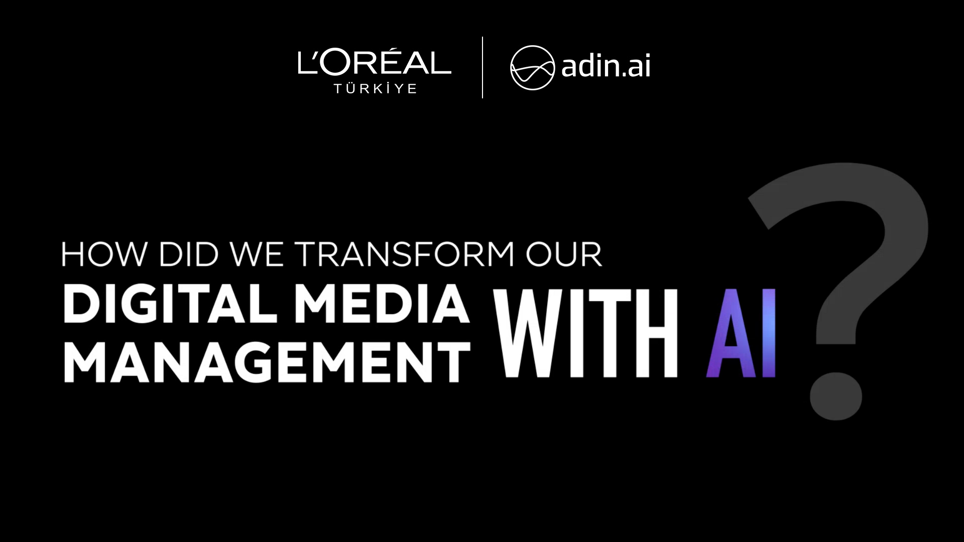 Video cover: How did we transform our digital media management with AI?