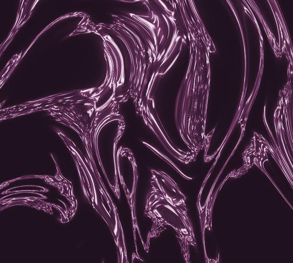 Abstract plum-coloured waves of light
